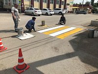Обновлены пешеходные переходы