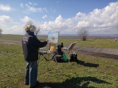 В Парке покорителей космоса развернулся первый «Космический пленэр»