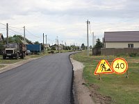 В Ивантеевке появился новый асфальт на улице Чапаева