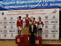 Саратовская область на первом месте в турнире по самбо